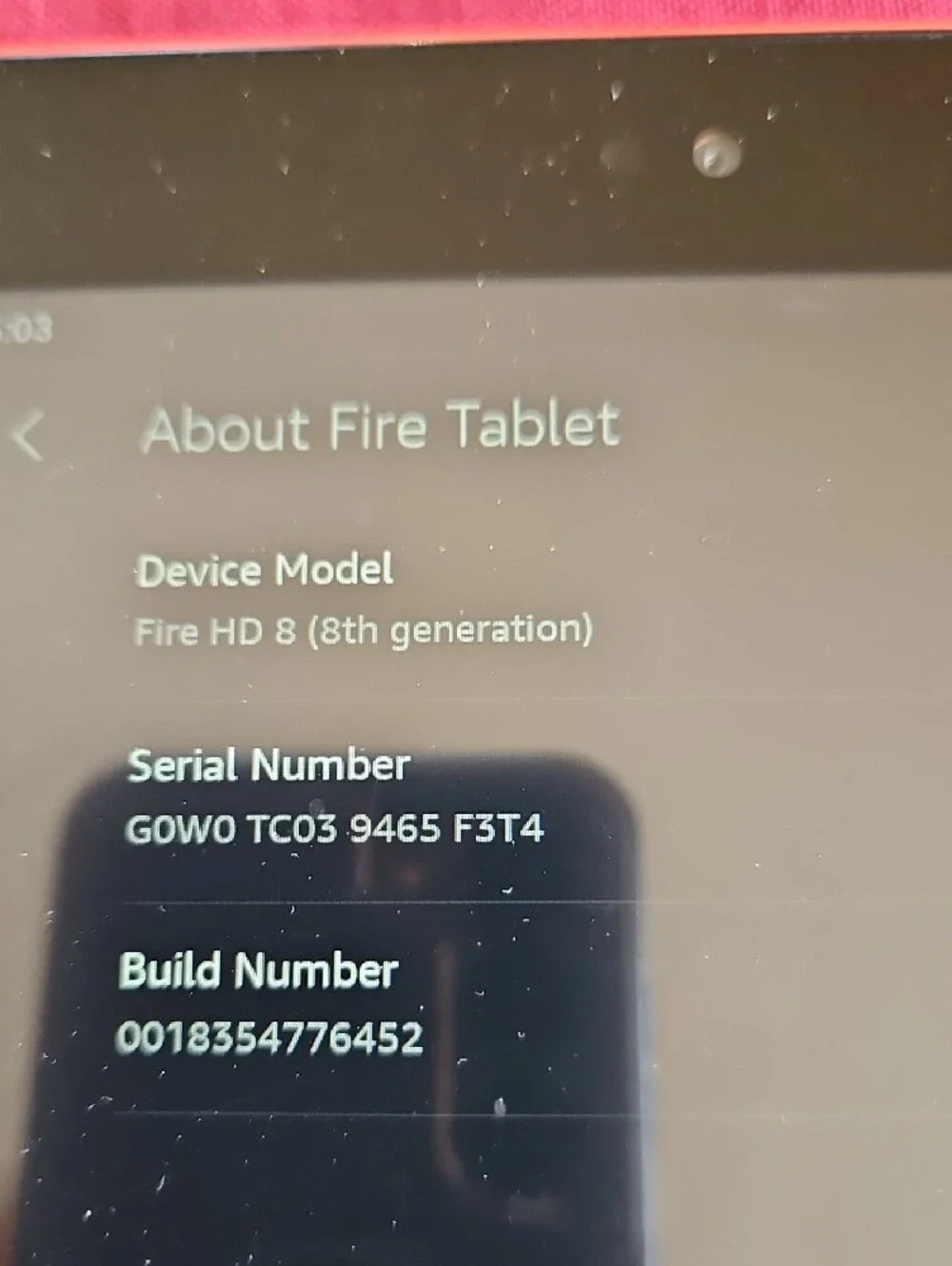 Amazon Fire HD 8 Tablet - Red - 7